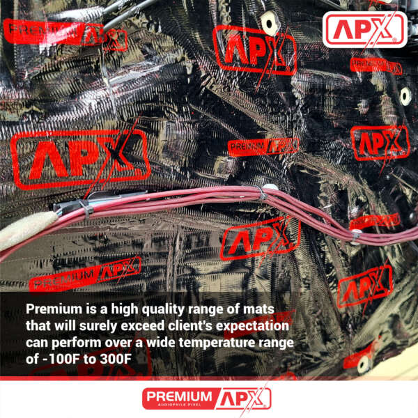 APX Sound Deadening Premium Series Car Dampening (1 Sheet) Genuine - Image 2