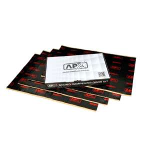 APX Sound Deadening Premium Series Car Dampening Bulk Kit 8+1 Sheet FREE Genuine