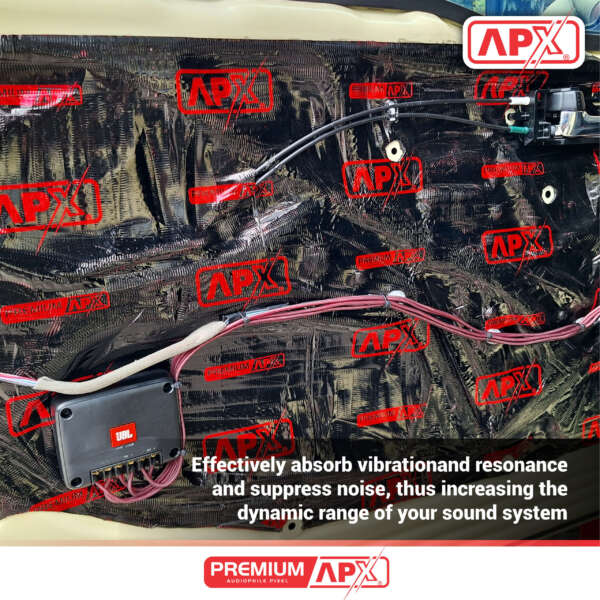 APX Sound Deadening Premium Series Car Dampening (1 Sheet) Genuine - Image 3