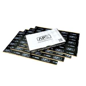 APX Sound Deadening Professional Series Car Dampening Bulk Kit 8+1 Sheet FREE Genuine