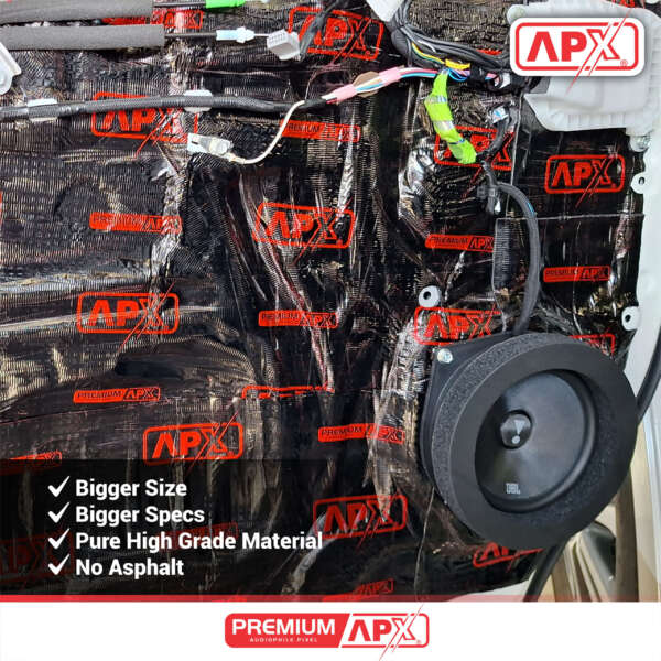 APX Sound Deadening Premium Series Car Dampening (1 Sheet) Genuine - Image 4