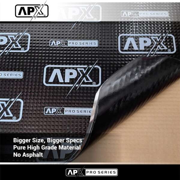 APX Sound Deadening Professional Series Car Dampening (1 Sheet) Genuine - Image 6