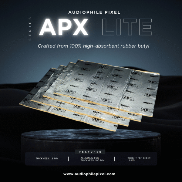 APX Sound Deadening Lite Series Car Dampening (1 Sheet) Genuine