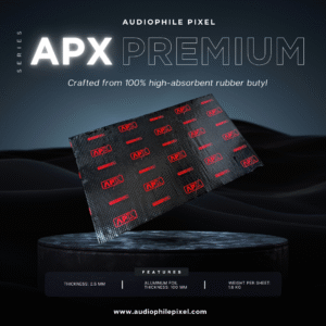 APX Sound Deadening Premium Series Car Dampening (1 Sheet) Genuine